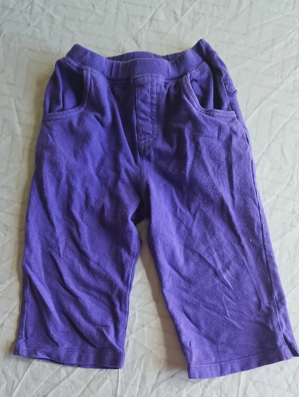 The Children's Place Bright Purple Elastic-Waist Joggers